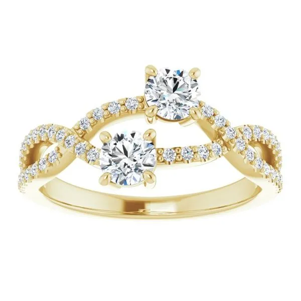 Two-Stone Ring Image 3 Hopman Jewelers Elkhart, IN