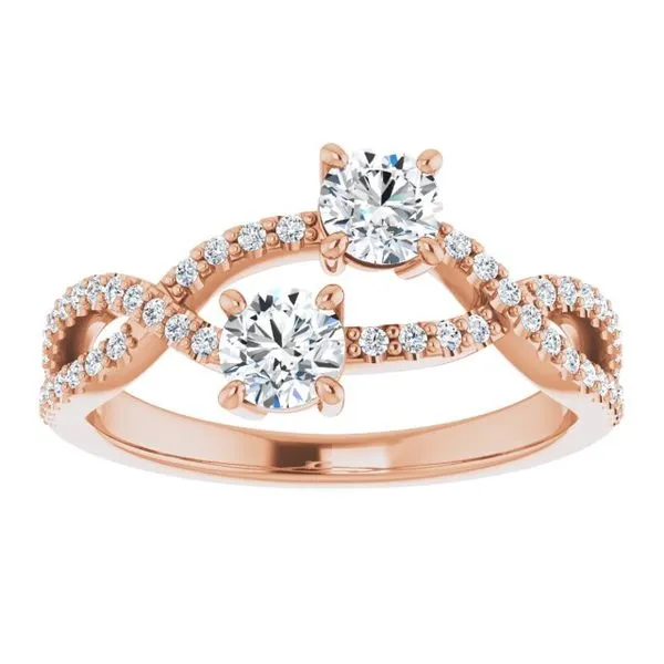 Two-Stone Ring Image 3 Milan's Jewelry Inc Sarasota, FL