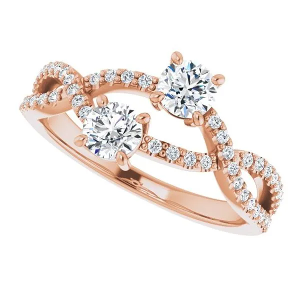 Two-Stone Ring Image 5 Cherry Street Jewelers Tulsa, OK