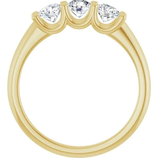 Three-Stone Anniversary Band Image 2 Grayson & Co. Jewelers Iron Mountain, MI