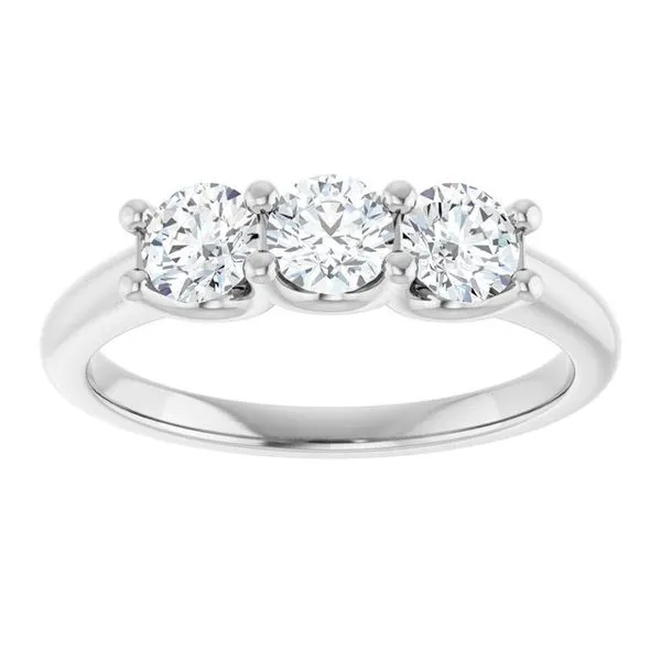 Three-Stone Anniversary Band Image 3 Grayson & Co. Jewelers Iron Mountain, MI