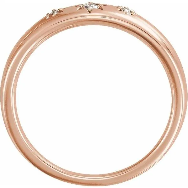 Accented Star Ring Image 2 Hopman Jewelers Elkhart, IN