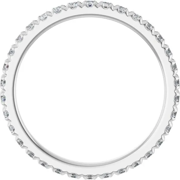 French-Set Eternity Band Image 2 Grayson & Co. Jewelers Iron Mountain, MI