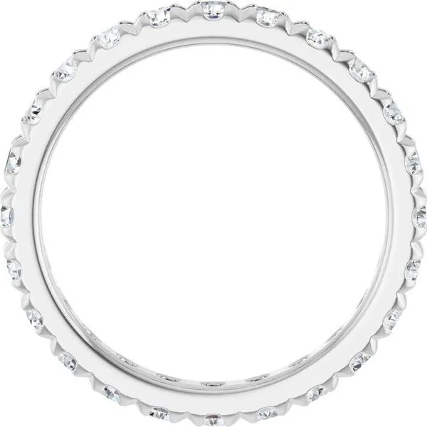 French-Set Eternity Band Image 2 Grayson & Co. Jewelers Iron Mountain, MI