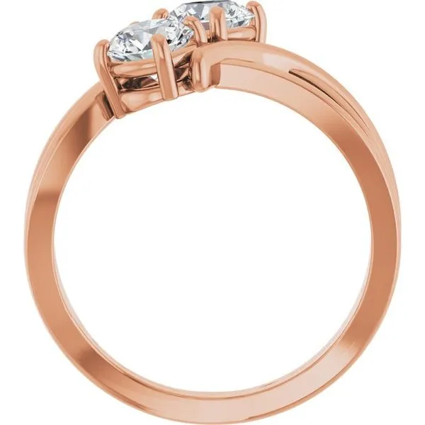 Two-Stone Ring Image 2 Hopman Jewelers Elkhart, IN