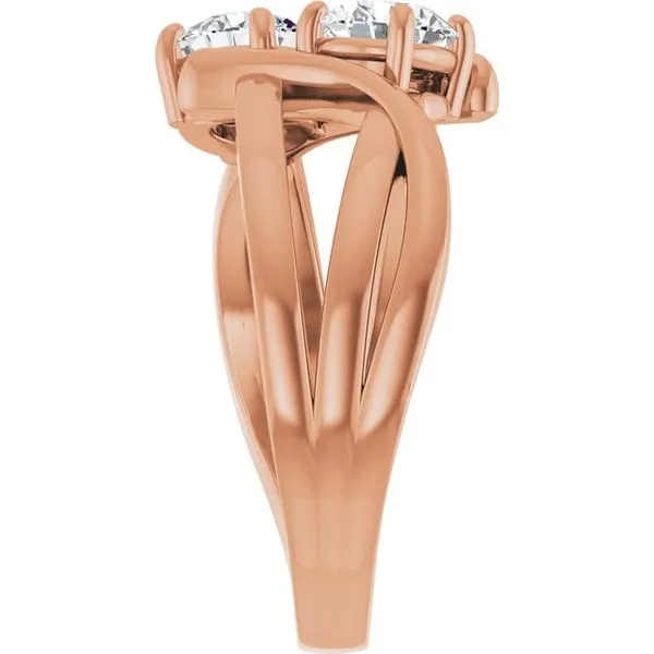 Two-Stone Ring Image 4 Hopman Jewelers Elkhart, IN