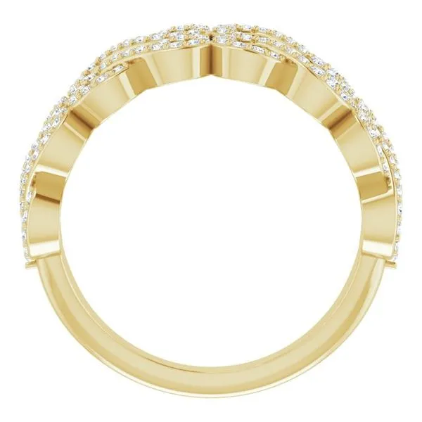 Infinity-Inspired Ring Image 2 Rasmussen Jewelers Spanish Fork, UT