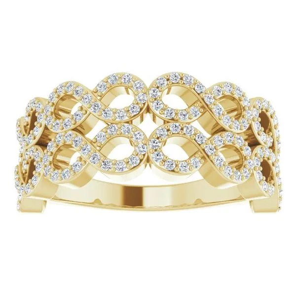 Infinity-Inspired Ring Image 3 Rasmussen Jewelers Spanish Fork, UT