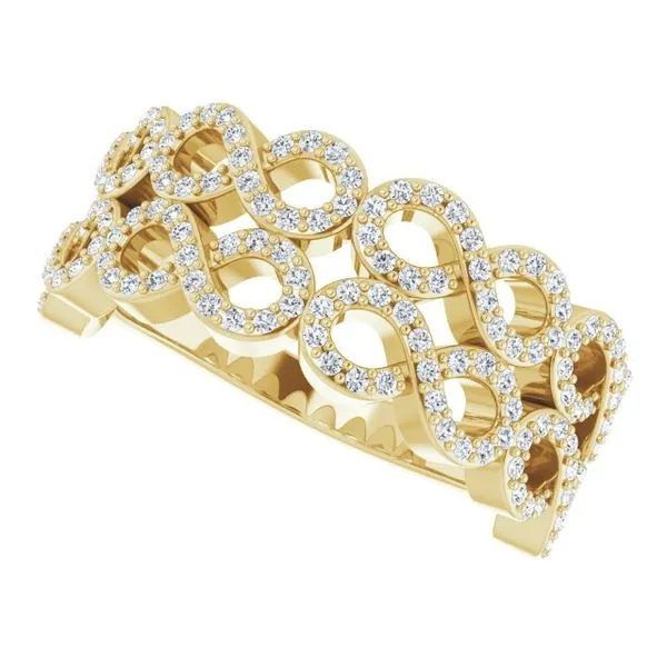 Infinity-Inspired Ring Image 5 Rasmussen Jewelers Spanish Fork, UT