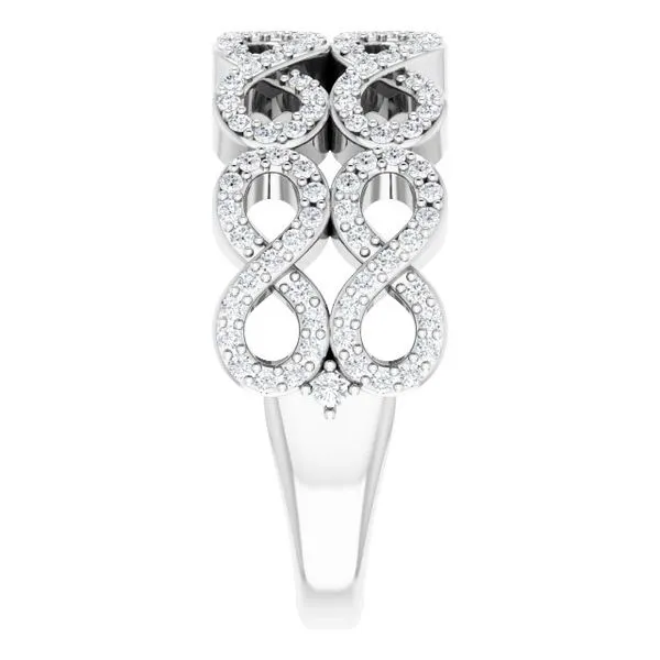 Infinity-Inspired Ring Image 4 Milan's Jewelry Inc Sarasota, FL
