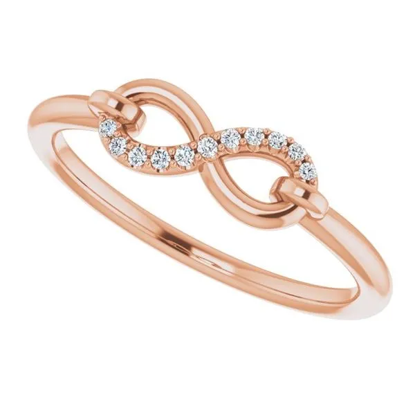 Infinity-Inspired Ring Image 5 Hopman Jewelers Elkhart, IN