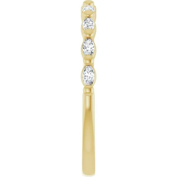 Shared-Prong Anniversary Band Image 4 Gold'N Creations Gretna, LA