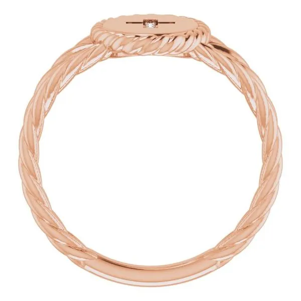 Cross Ring Image 2 Hopman Jewelers Elkhart, IN