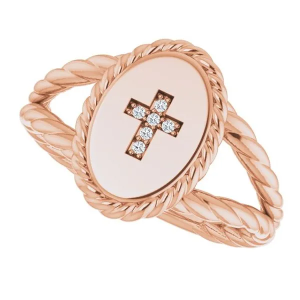 Cross Ring Image 5 Milan's Jewelry Inc Sarasota, FL