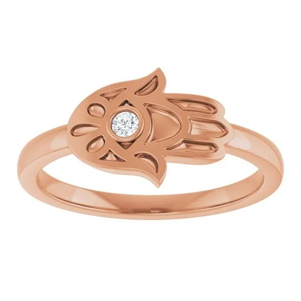 Hamsa Ring Image 3 Hopman Jewelers Elkhart, IN