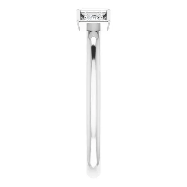 Three-Stone Stackable Ring Image 4 Delfine's Jewelry Charleston, WV