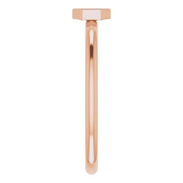 Hexagon Stackable Ring Image 4 Hopman Jewelers Elkhart, IN