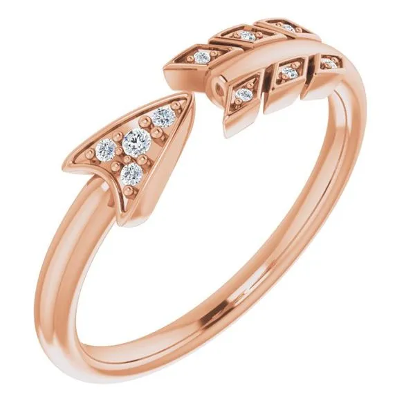 Accented Arrow Ring Milan's Jewelry Inc Sarasota, FL