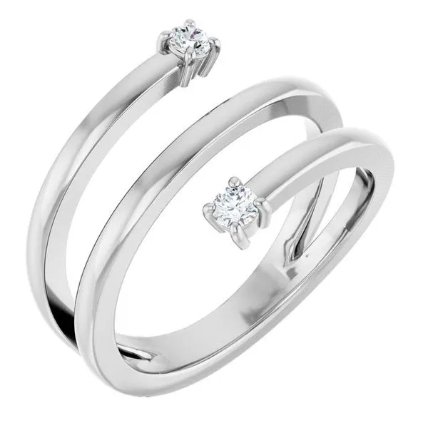 Two-Stone Bypass Ring James & Williams Jewelers Berwyn, IL