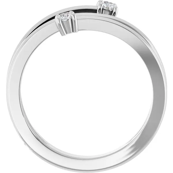 Two-Stone Bypass Ring Image 2 Hopman Jewelers Elkhart, IN