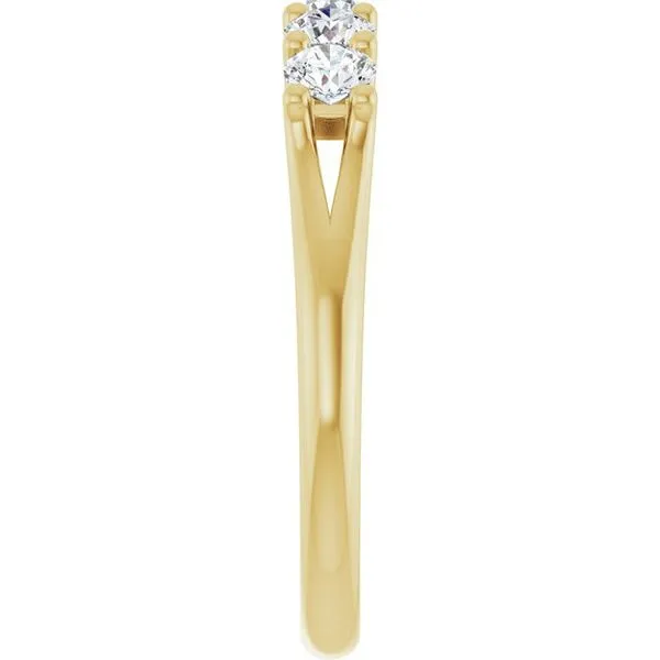 Five-Stone Anniversary Band Image 4 Grayson & Co. Jewelers Iron Mountain, MI