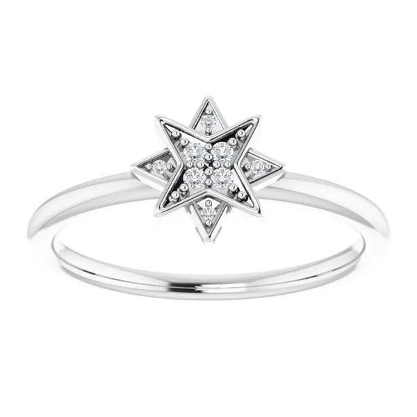 Star Ring Image 3 Milan's Jewelry Inc Sarasota, FL
