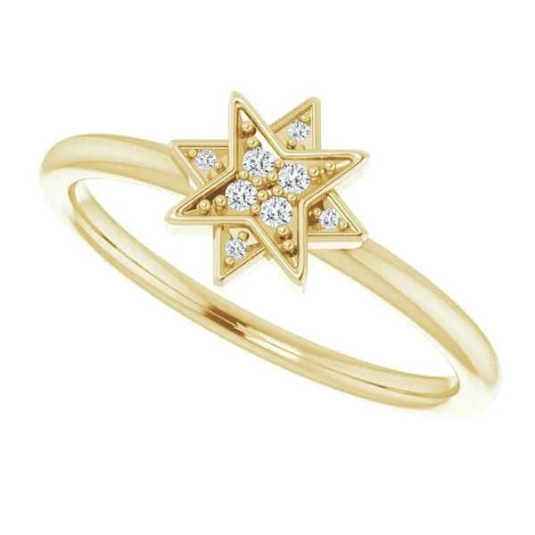 Star Ring Image 5 Milan's Jewelry Inc Sarasota, FL