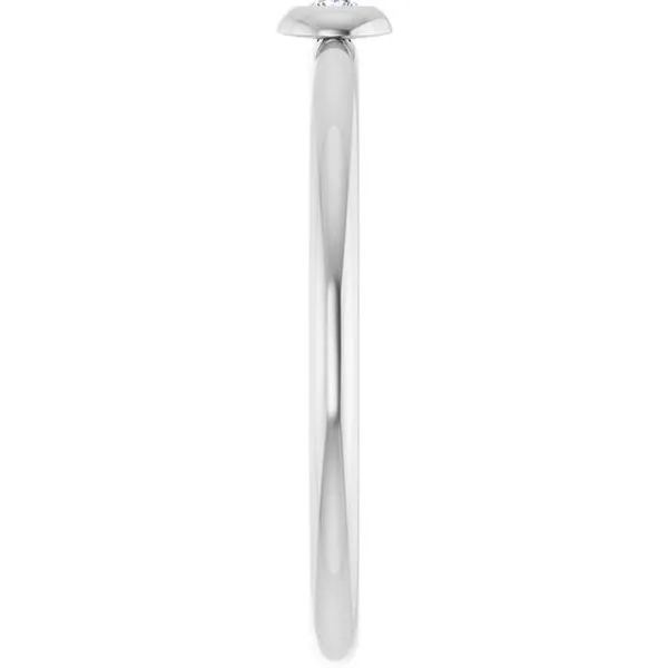 Stackable Bezel-Set Ring Image 4 Cherry Street Jewelers Tulsa, OK