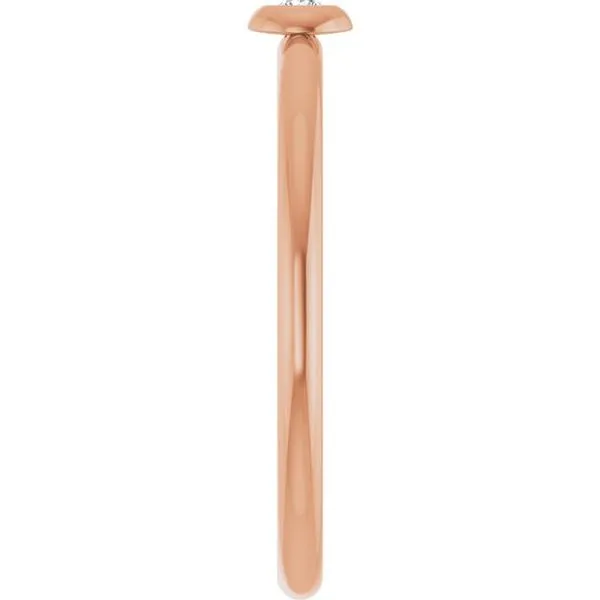 Stackable Bezel-Set Ring Image 4 Rasmussen Jewelers Spanish Fork, UT