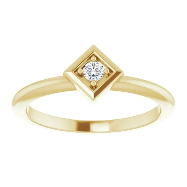 Stackable Geometric Ring Image 3 Rasmussen Jewelers Spanish Fork, UT