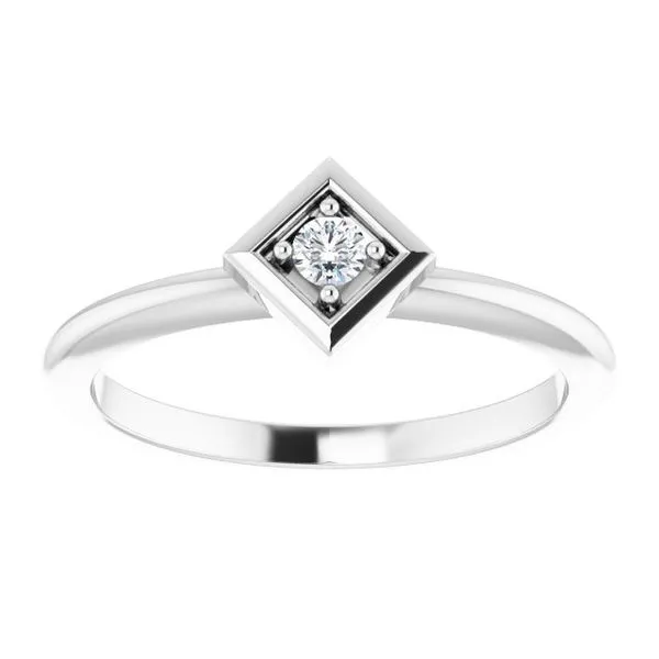 Stackable Geometric Ring Image 3 Hopman Jewelers Elkhart, IN