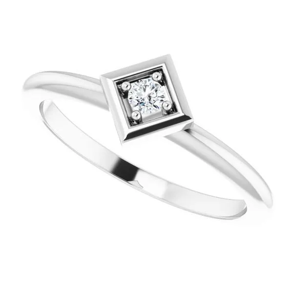 Stackable Geometric Ring Image 5 Hopman Jewelers Elkhart, IN
