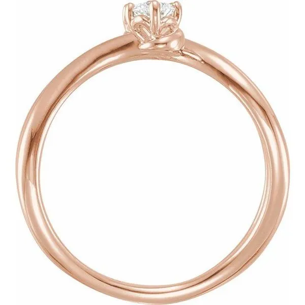 Two-Stone Bypass Ring Image 2 Milan's Jewelry Inc Sarasota, FL