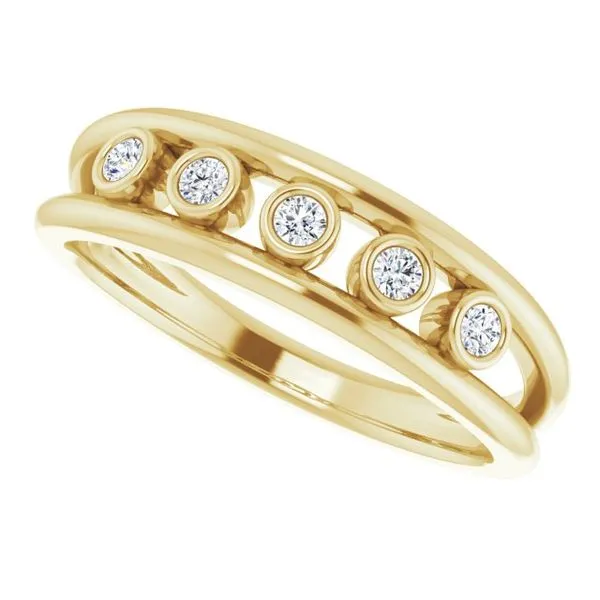 Negative Space Ring Image 5 Hopman Jewelers Elkhart, IN