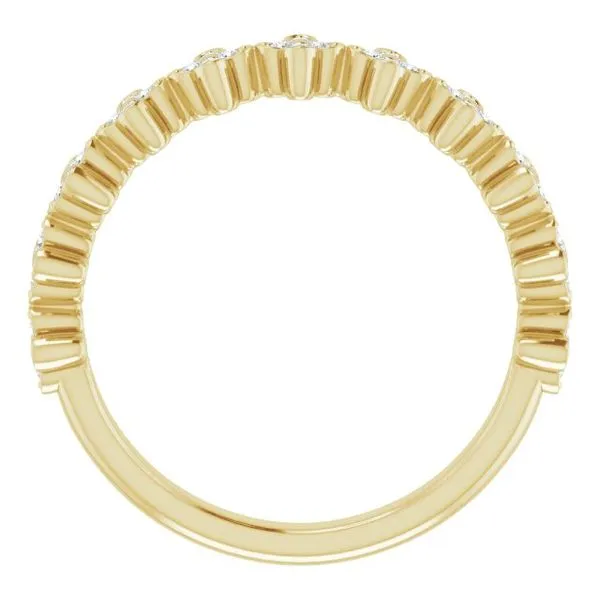 Stackable Clover Ring Image 2 Hopman Jewelers Elkhart, IN