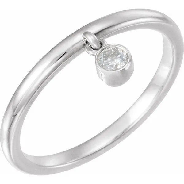 Solitaire Fringe Ring Milan's Jewelry Inc Sarasota, FL