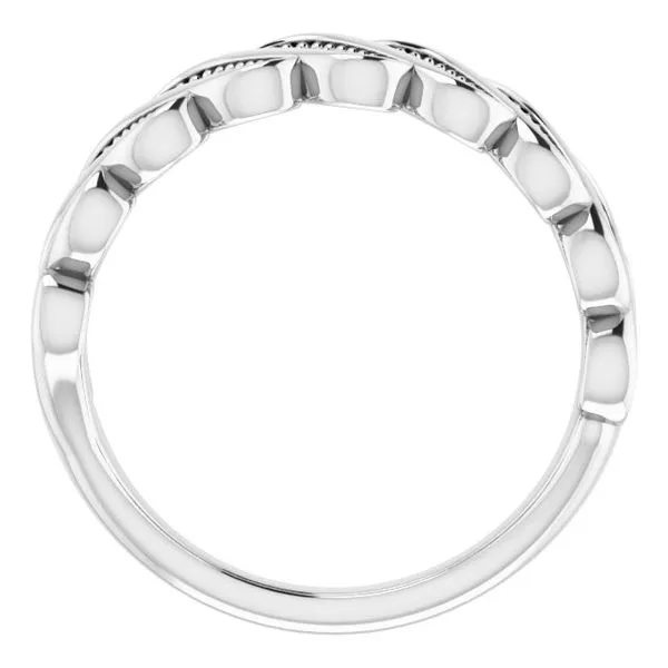 Accented Stackable Ring Image 2 Rasmussen Jewelers Spanish Fork, UT