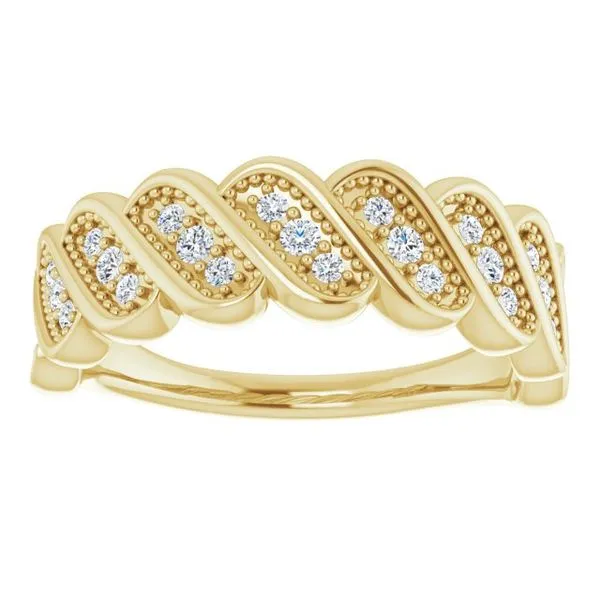 Accented Stackable Ring Image 3 Milan's Jewelry Inc Sarasota, FL