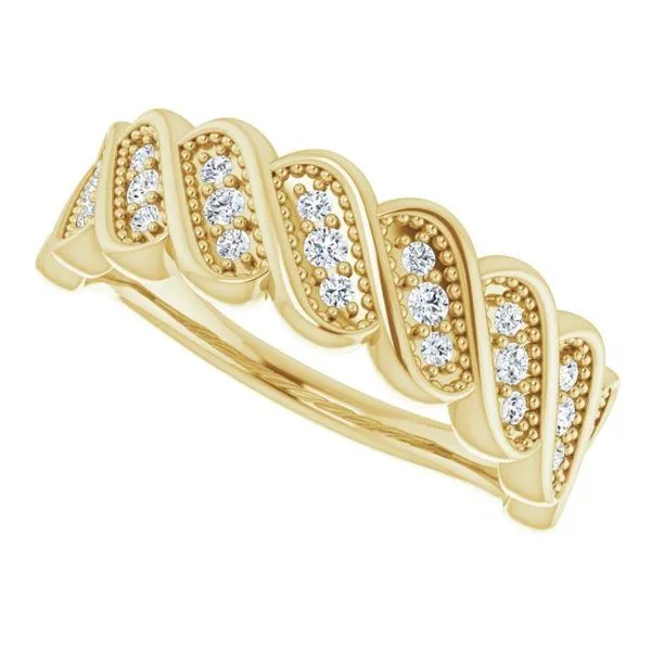 Accented Stackable Ring Image 5 Hopman Jewelers Elkhart, IN