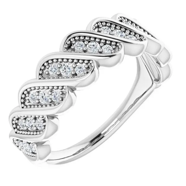 Accented Stackable Ring Hopman Jewelers Elkhart, IN