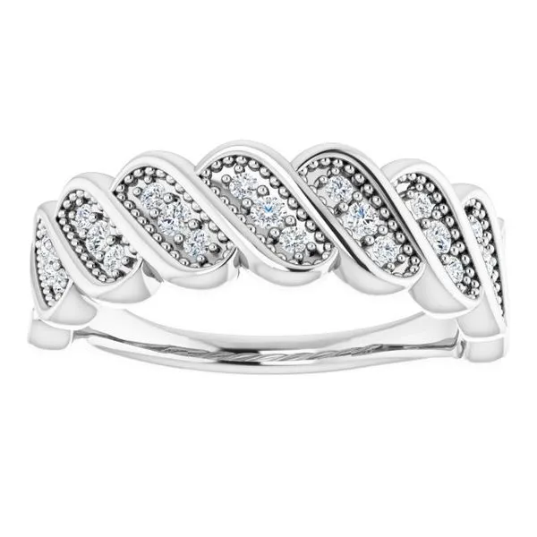 Accented Stackable Ring Image 3 Rasmussen Jewelers Spanish Fork, UT