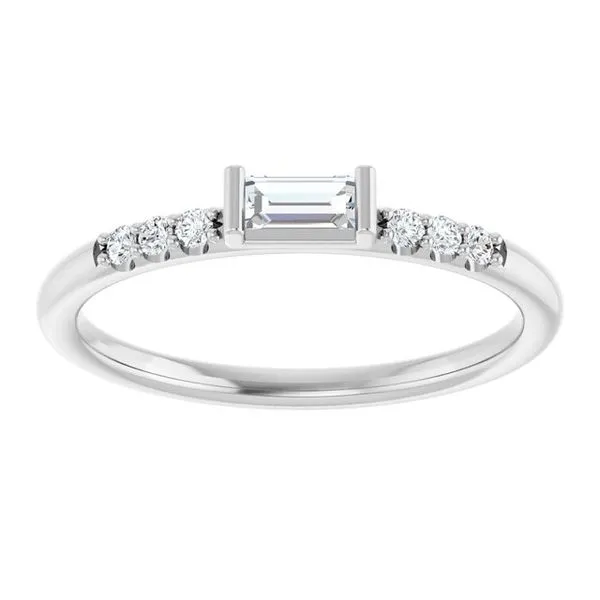 Stackable Accented Ring Image 3 Hopman Jewelers Elkhart, IN