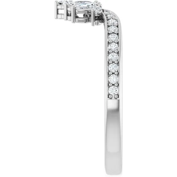 Accented Contour Band Image 4 Gold'N Creations Gretna, LA