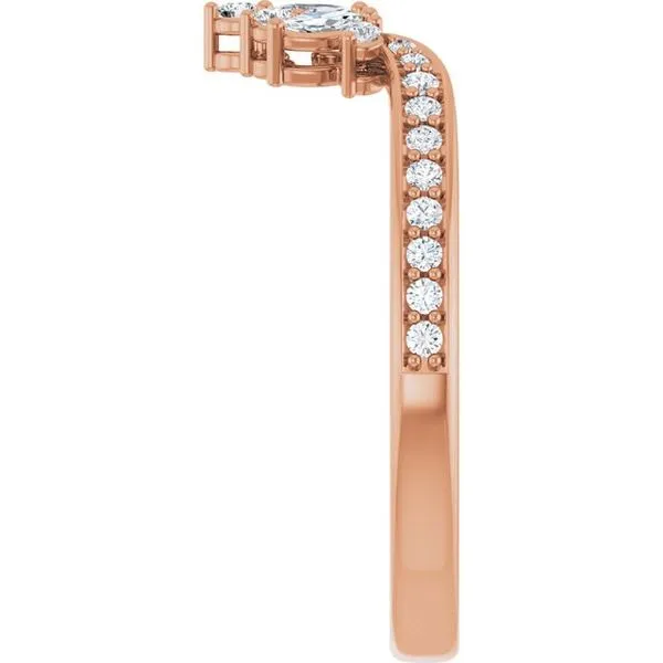 Accented Contour Band Image 4 Gold'N Creations Gretna, LA