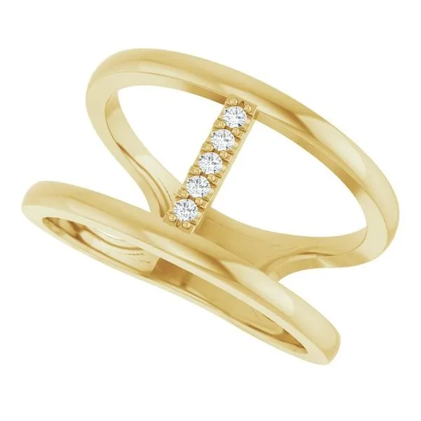 Negative Space Ring Image 5 Milan's Jewelry Inc Sarasota, FL