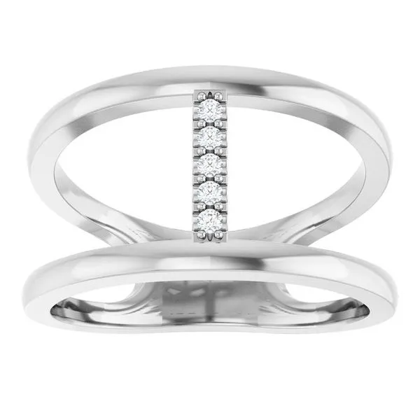 Negative Space Ring Image 3 Rasmussen Jewelers Spanish Fork, UT