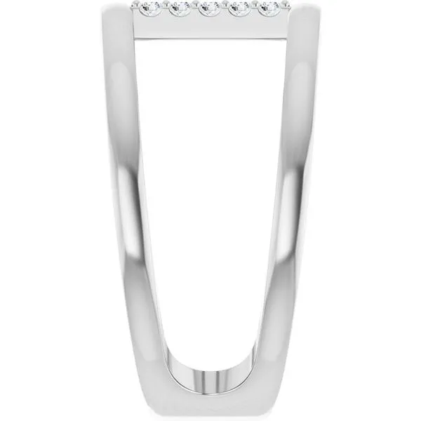 Negative Space Ring Image 4 Hopman Jewelers Elkhart, IN