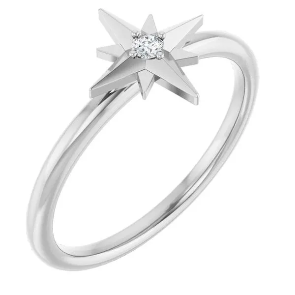 Accented Star Ring Hopman Jewelers Elkhart, IN