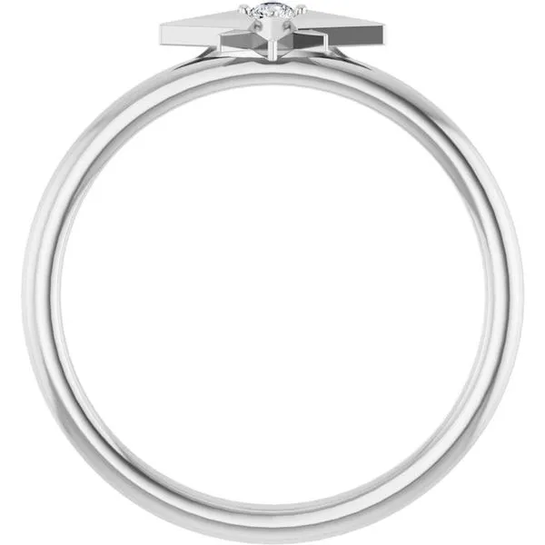 Accented Star Ring Image 2 Milan's Jewelry Inc Sarasota, FL