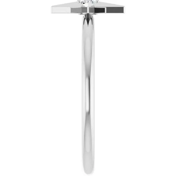 Accented Star Ring Image 4 Milan's Jewelry Inc Sarasota, FL